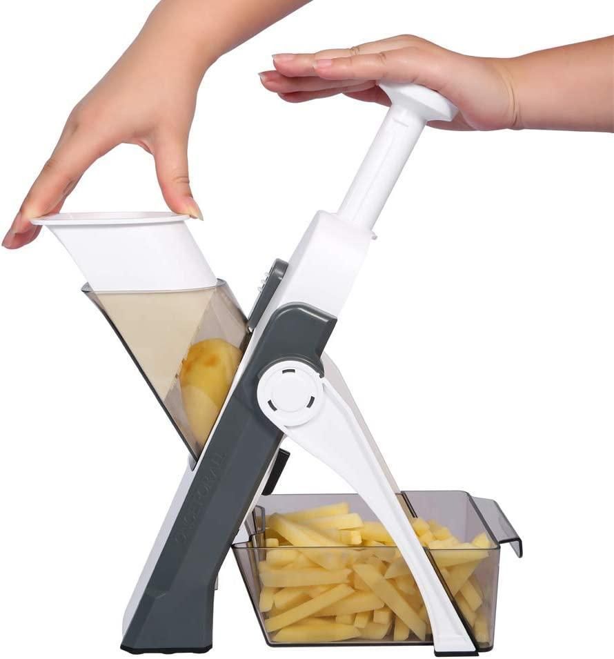 Multipurpose Mandoline Slicer Dicer Grater Vegetable Chopper for Kitchen, with 30 Different Cuts