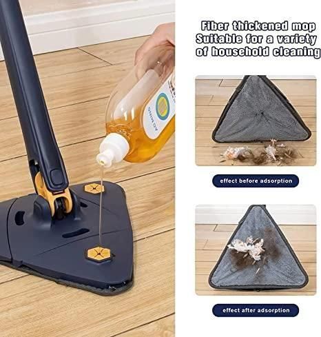 360° Rotatable Adjustable Triangle Cleaning Mop