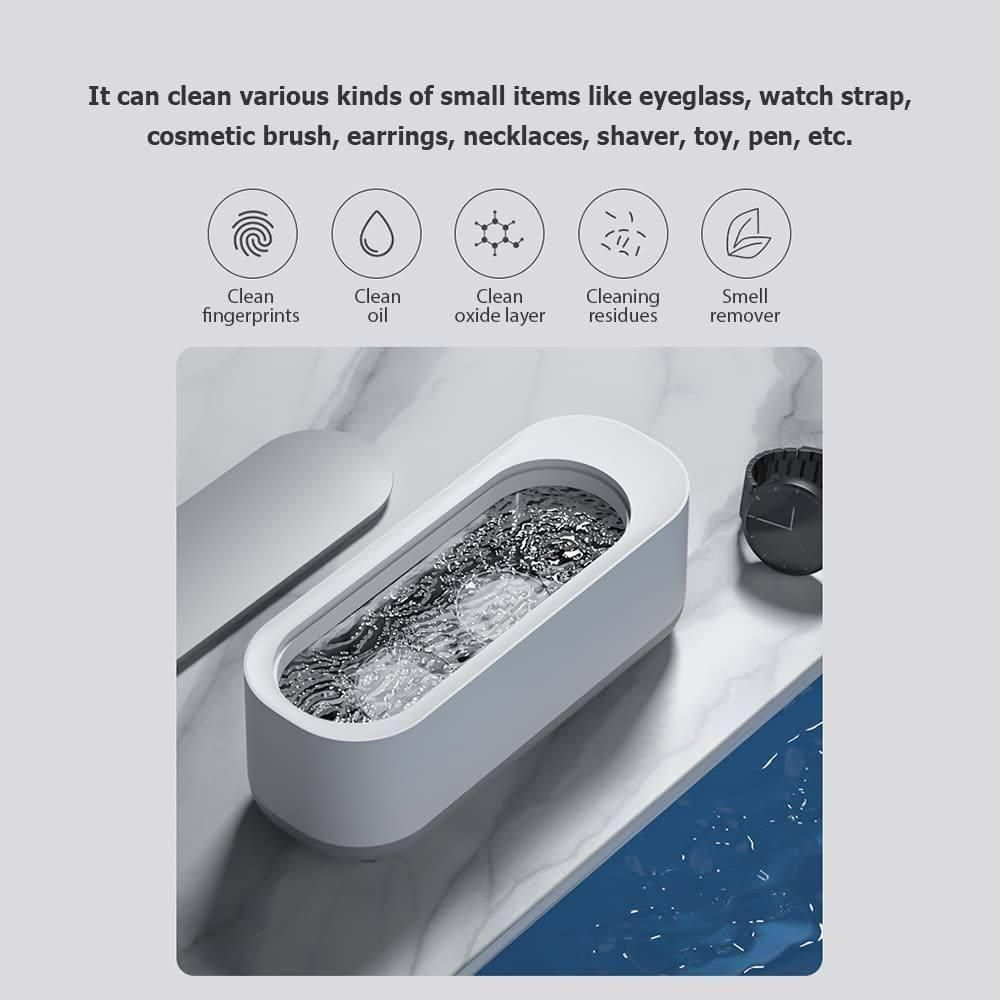 Ultrasonic Cleaner Machine for Jewelry Eyeglasses Watches Dentures Small Items