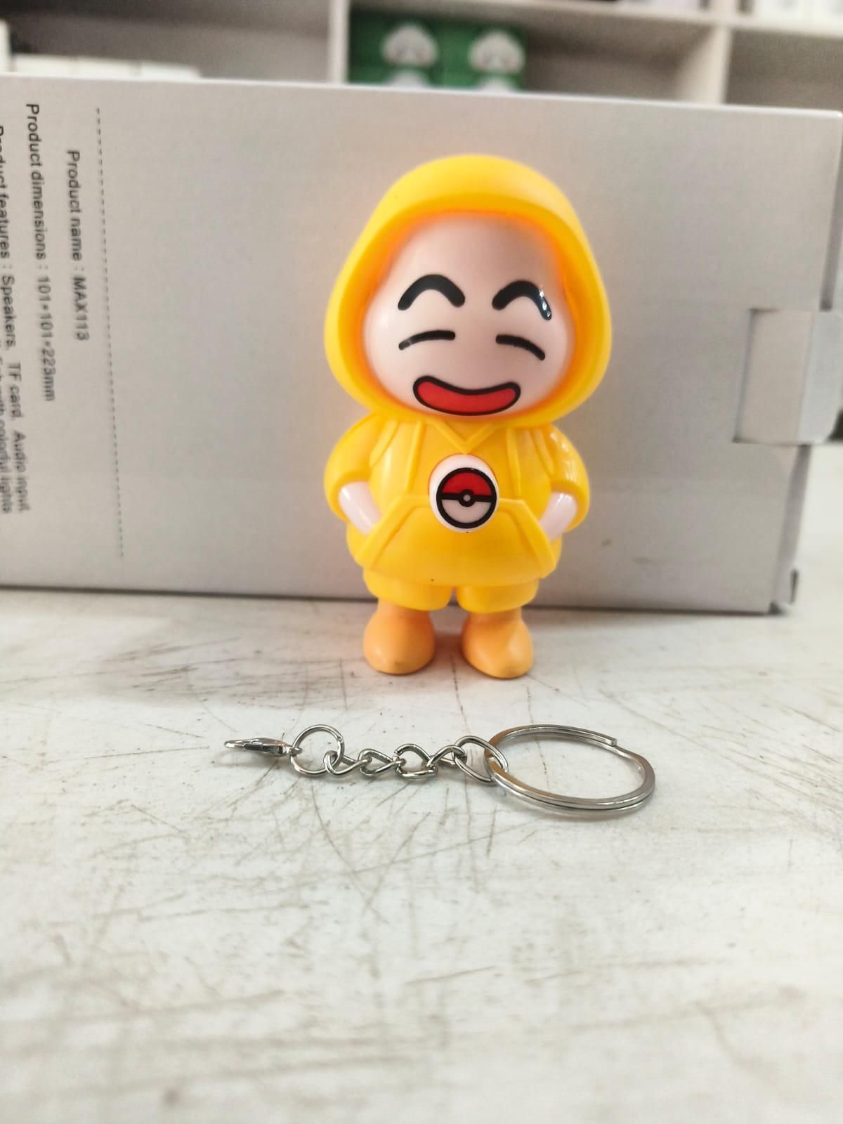 Shinchan Face Chaning Keychain 3 Expression