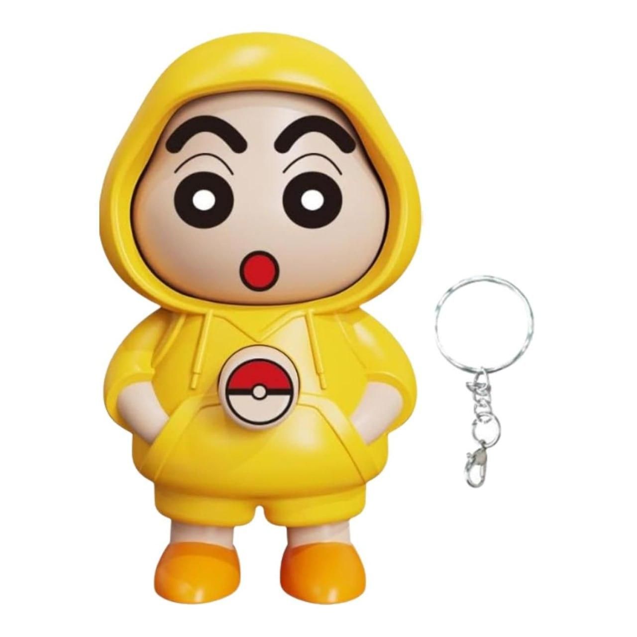 Shinchan Face Chaning Keychain 3 Expression