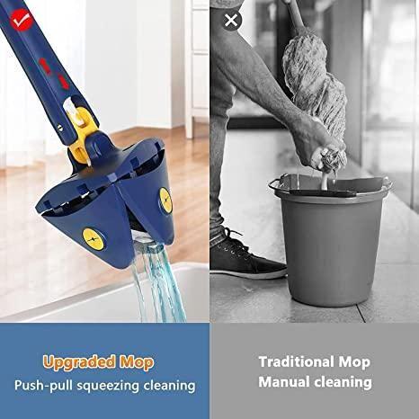 360° Rotatable Adjustable Triangle Cleaning Mop