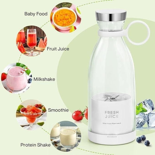 Traverl Portable Mini Juice Blender Electric Battery Mixer Grinder Machine