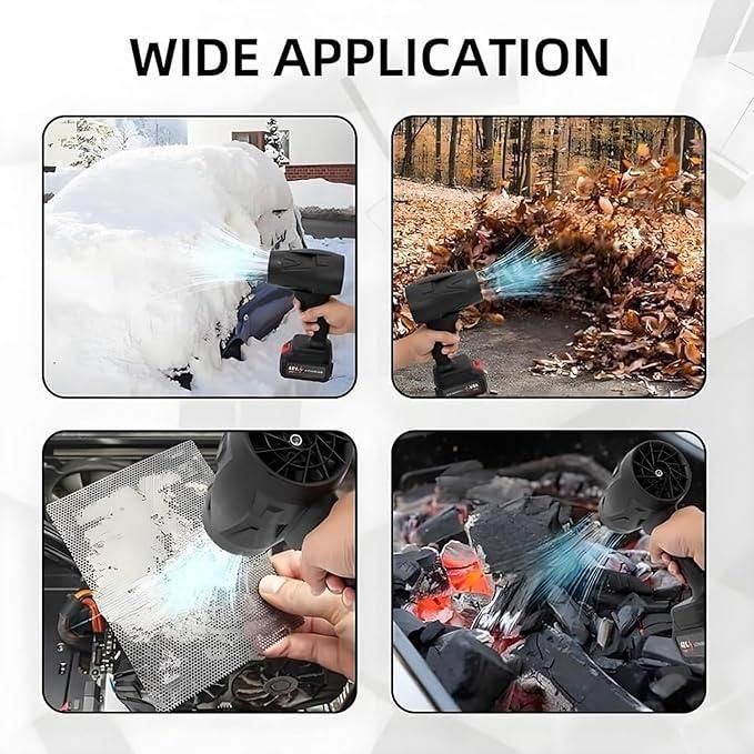 Handheld Electric Portable Air Blower,Turbo Jet Blower Cordless