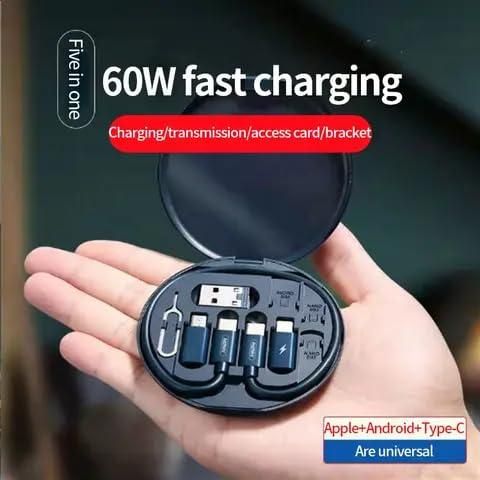 All In One Fast Charging Travel Cabel Set