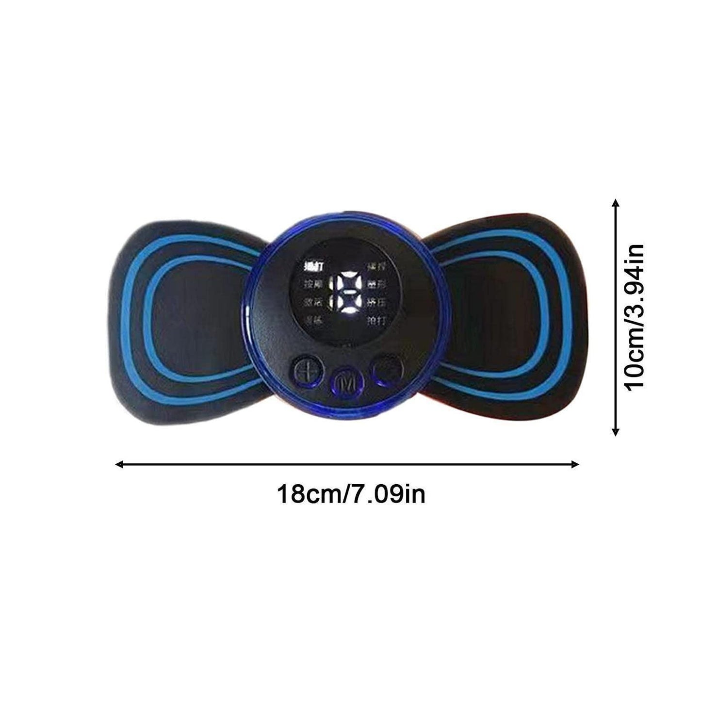 Mini Massager with 8 Modes and 19 Strength Levels,Rechargeable Electric Massager for Shoulder,Arms,Legs,Back Pain