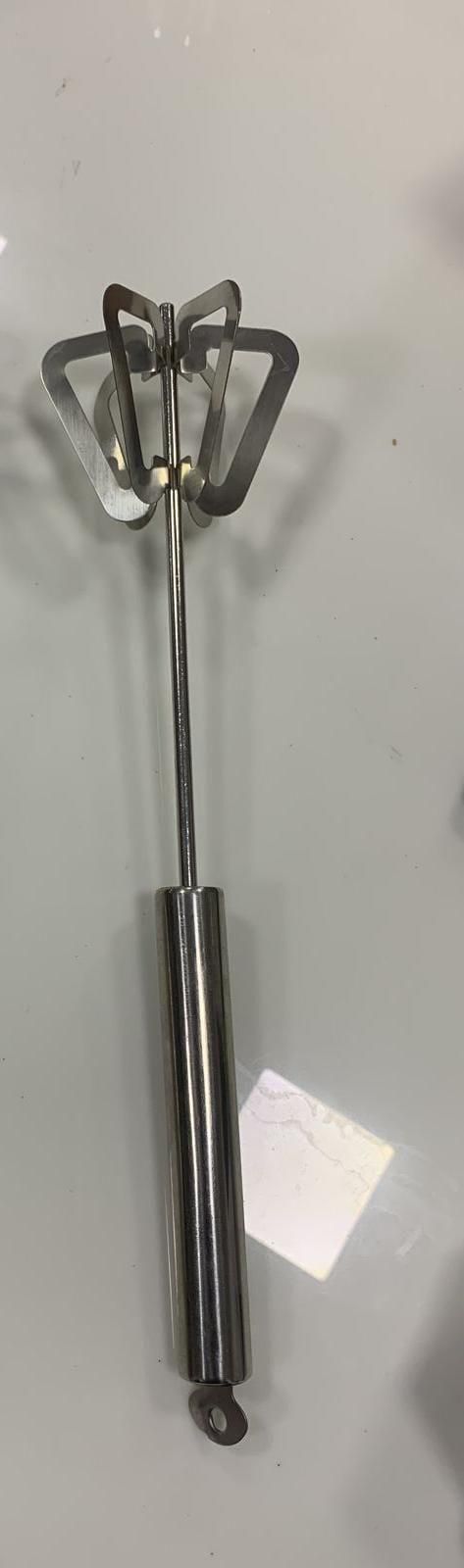 Stainless Steel Semi-Automatic Push Whisks Mixer for Kitchen
