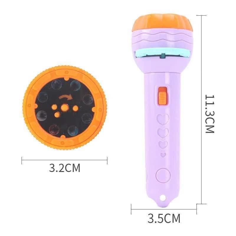 Projector Flashlight Torch for Kids | Slide Flashlight Lamp Education Learning Toy