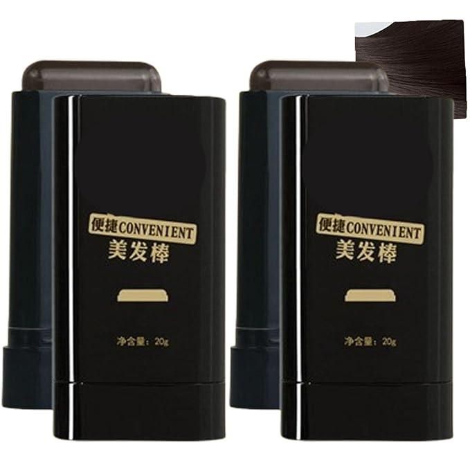 Hair Color Comb Stick, Waterproof and Sweat-Proof Grey Hair Coverage for Men & Women