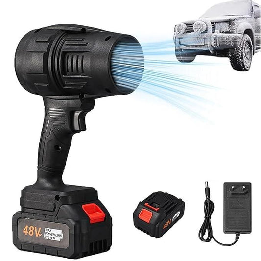 Handheld Electric Portable Air Blower,Turbo Jet Blower Cordless