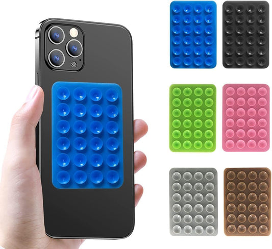 Hands-Free Double Sided Silicone Suction Phone Holder Mount, Silicon Accessory for iPhone and Android