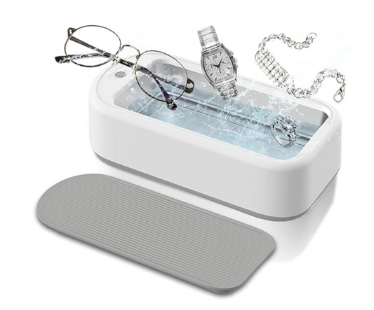 Ultrasonic Cleaner Machine for Jewelry Eyeglasses Watches Dentures Small Items